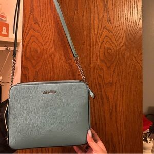 Calvin Klein Sky Blue Crossbody Bag